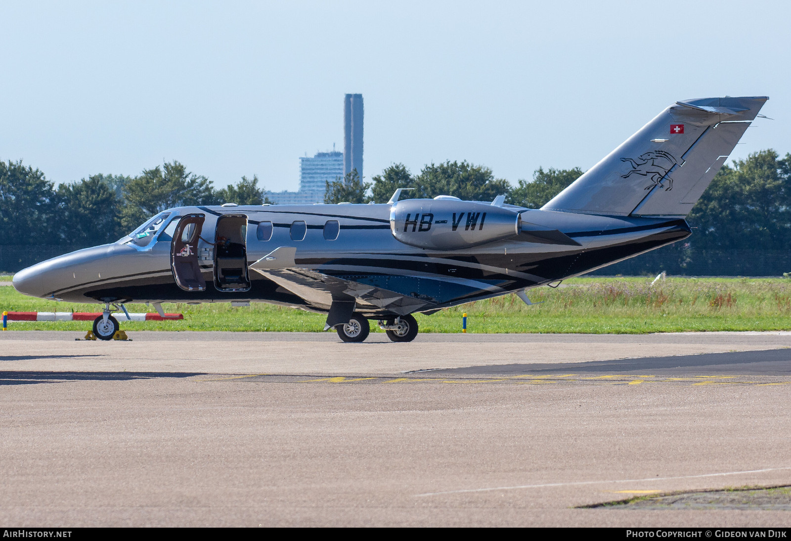 Aircraft Photo of HB-VWI | Cessna 525 CitationJet M2 | Calanda Wings | AirHistory.net #786426