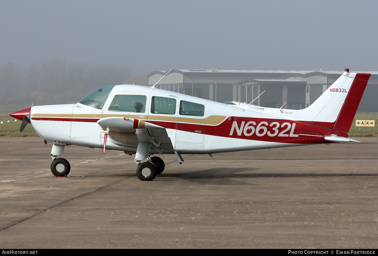 Aircraft Photo of N6632L | Beech C23 Sundowner 180 | AirHistory.net #786446