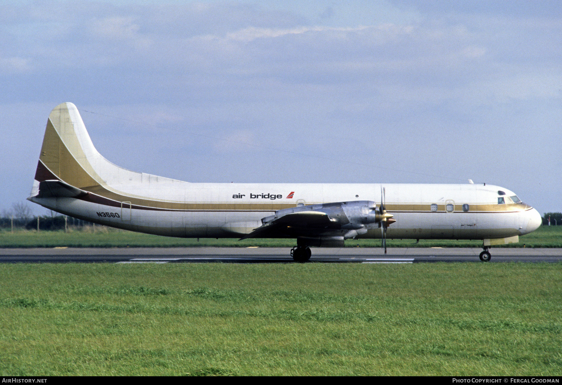 Aircraft Photo of N356Q | Lockheed L-188A(F) Electra | Air Bridge | AirHistory.net #786448