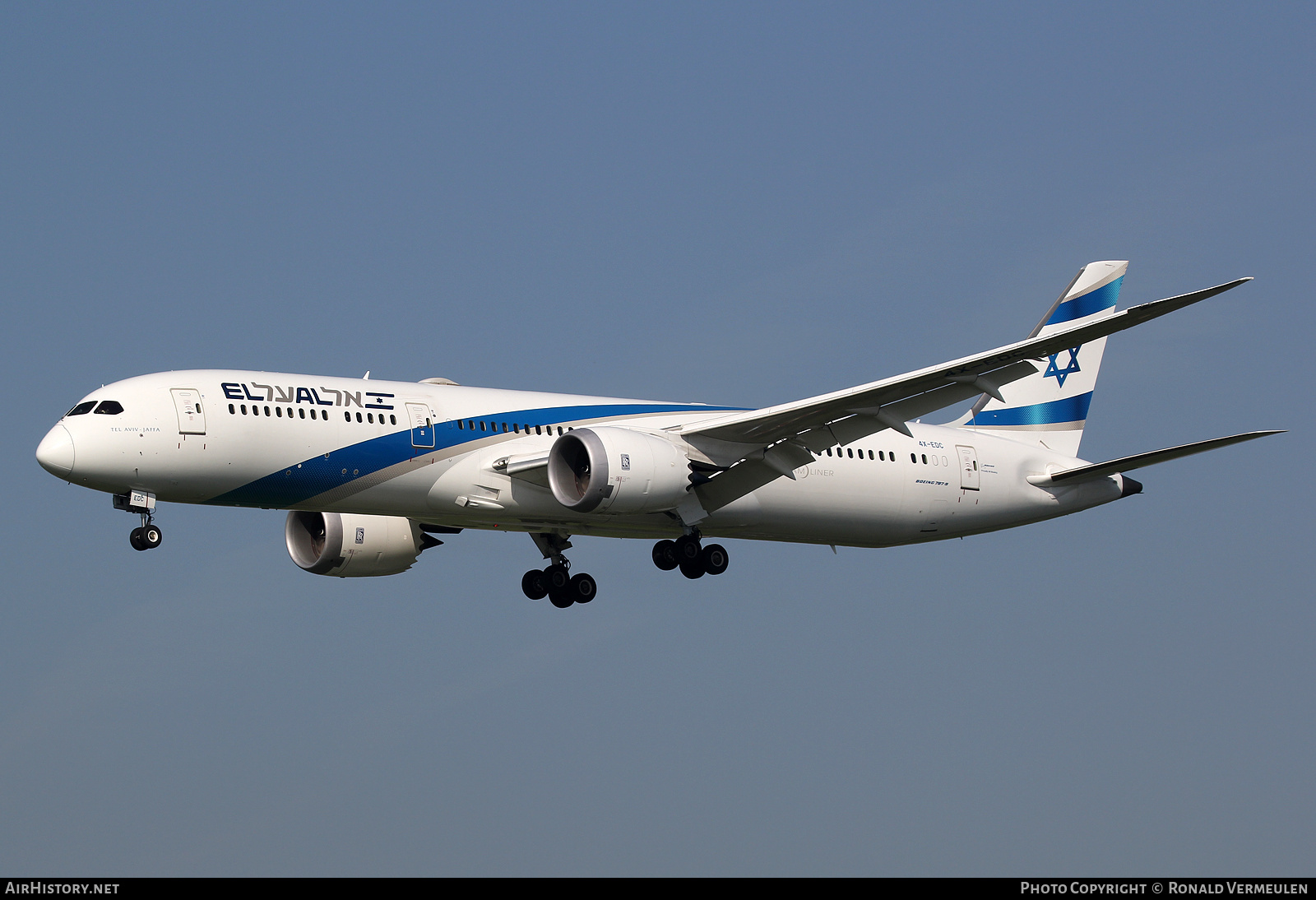Aircraft Photo of 4X-EDC | Boeing 787-9 Dreamliner | El Al Israel Airlines | AirHistory.net #786451