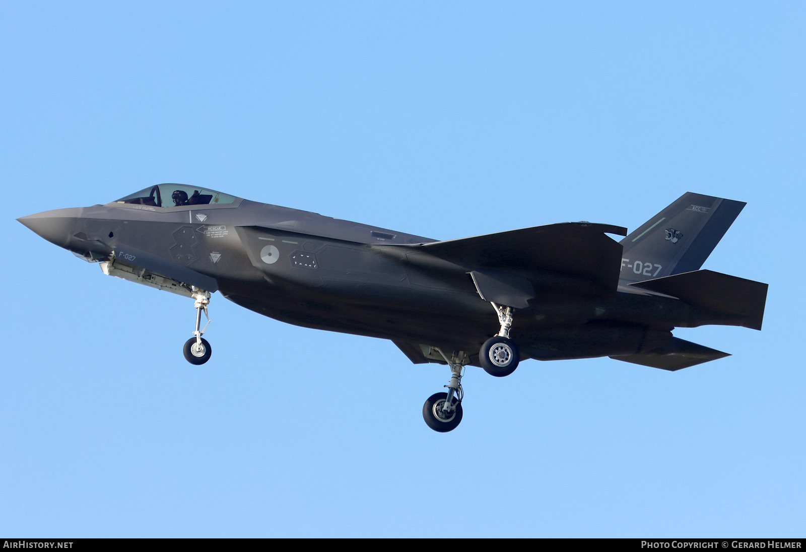 Aircraft Photo of F-027 | Lockheed Martin F-35A Lightning II | Netherlands - Air Force | AirHistory.net #786460