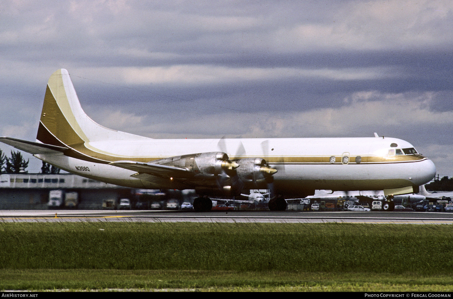 Aircraft Photo of N358Q | Lockheed L-188A(F) Electra | AirHistory.net #786477
