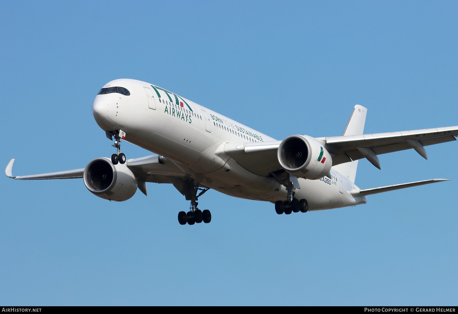 Aircraft Photo of EI-IFD | Airbus A350-941 | ITA Airways | AirHistory.net #786506
