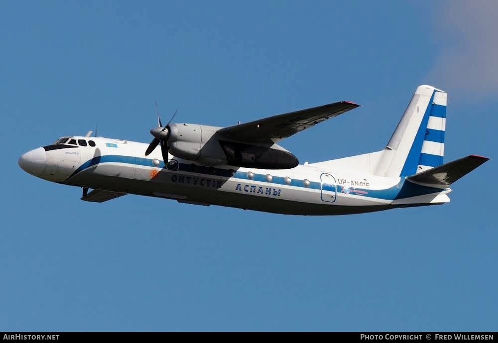 Aircraft Photo of UP-AN416 | Antonov An-24RV | Southern Sky Airlines | AirHistory.net #786508