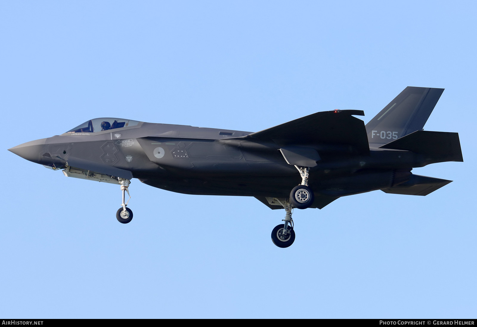 Aircraft Photo of F-035 | Lockheed Martin F-35A Lightning II | Netherlands - Air Force | AirHistory.net #786512