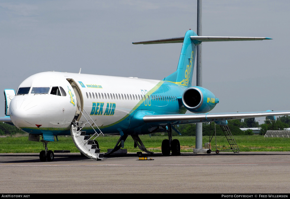 Aircraft Photo of UP-F1009 | Fokker 100 (F28-0100) | Bek Air | AirHistory.net #786527