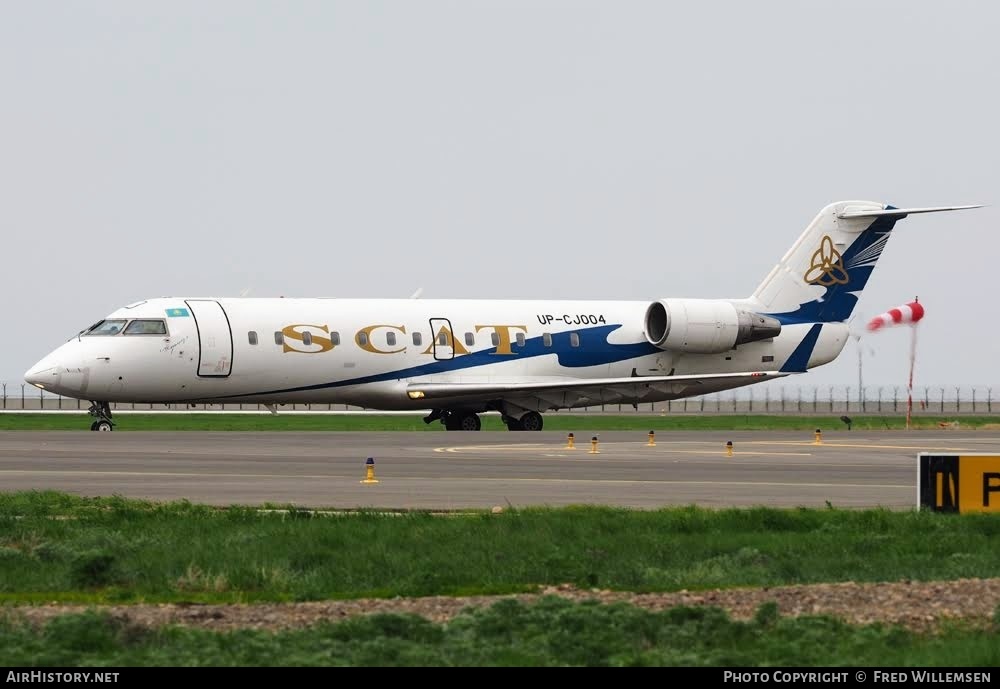 Aircraft Photo of UP-CJ004 | Bombardier CRJ-200LR (CL-600-2B19) | SCAT Airlines | AirHistory.net #786534