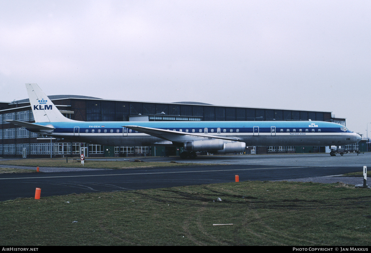Aircraft Photo of PH-DEH | McDonnell Douglas DC-8-63 | KLM - Royal Dutch Airlines | AirHistory.net #786562