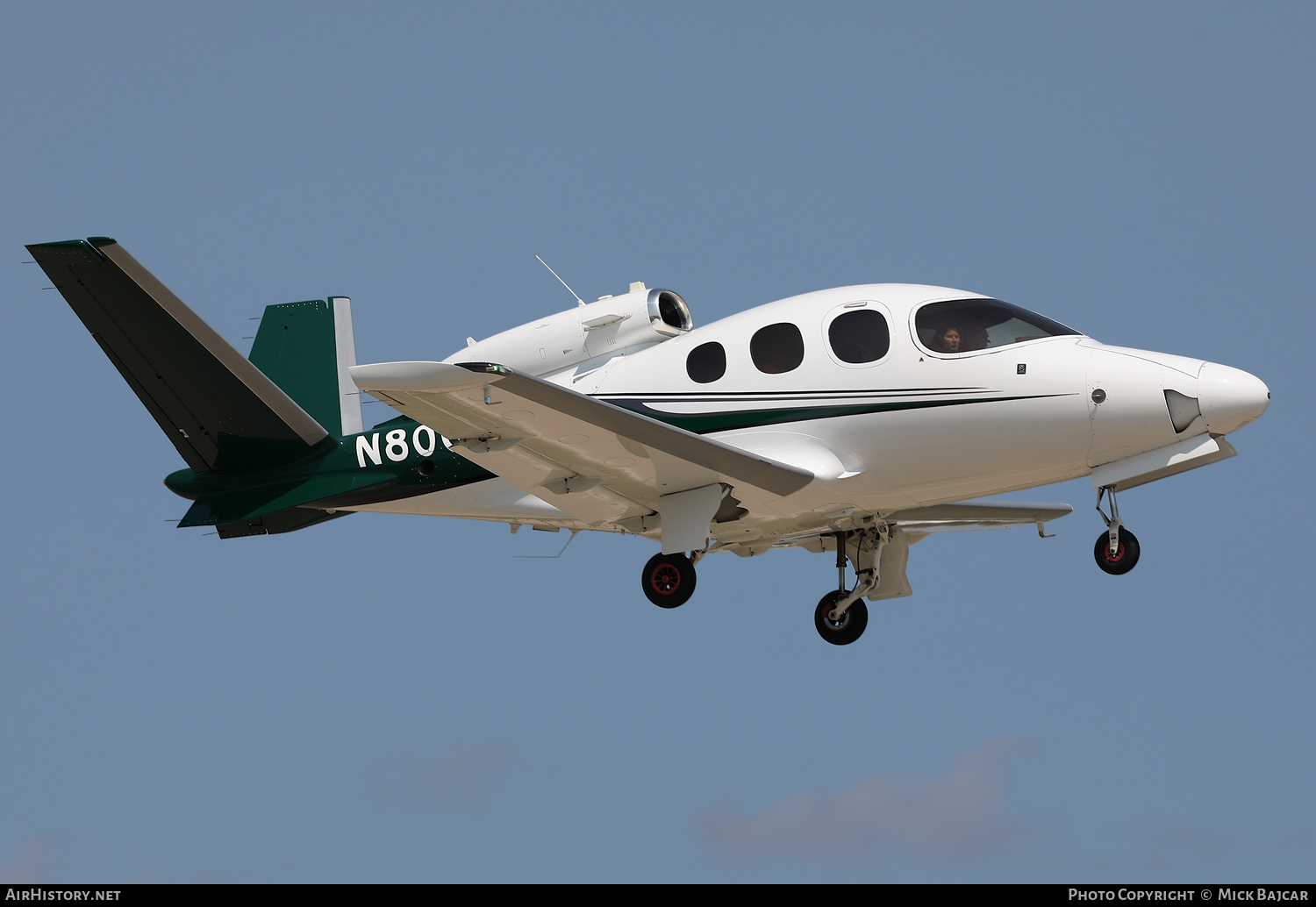 Aircraft Photo of N800BB | Cirrus SF-50 Vision | AirHistory.net #786565