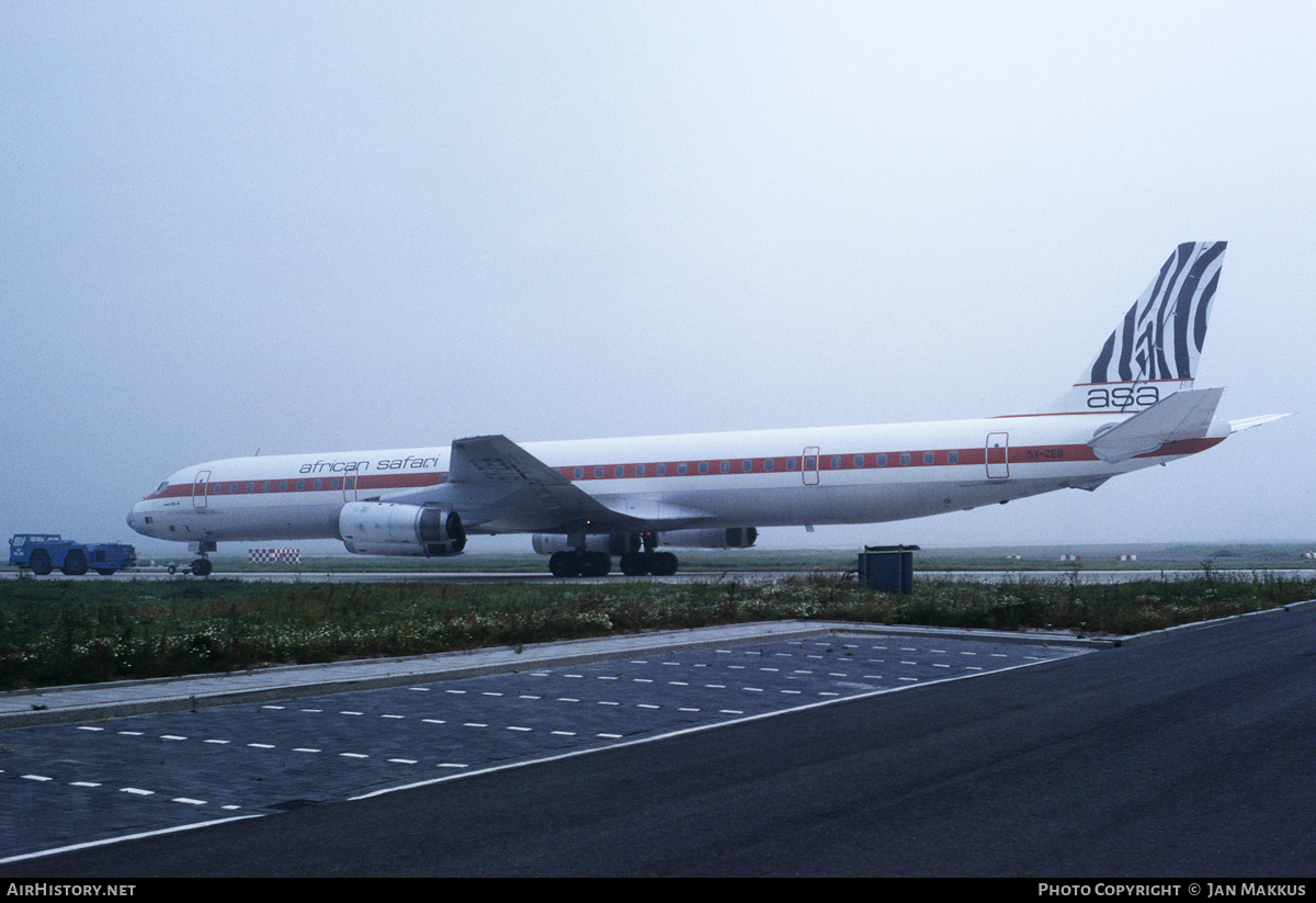Aircraft Photo of 5Y-ZEB | McDonnell Douglas DC-8-63 | African Safari Airways - ASA | AirHistory.net #786569