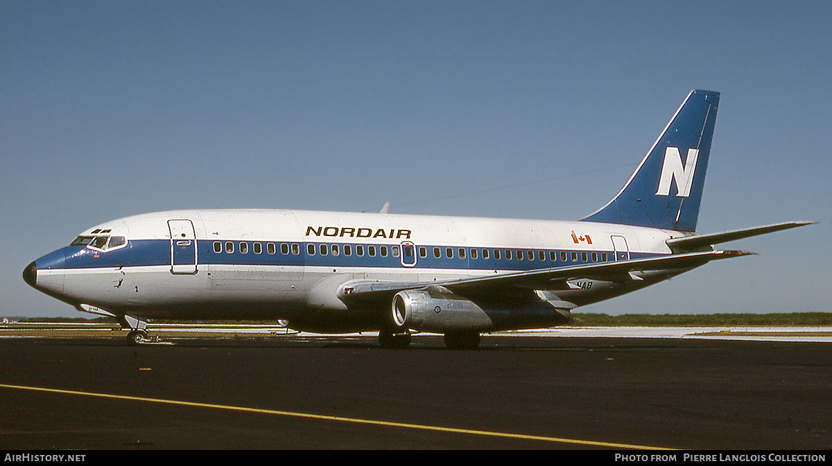 Aircraft Photo of CF-NAB | Boeing 737-242C | Nordair | AirHistory.net #786571