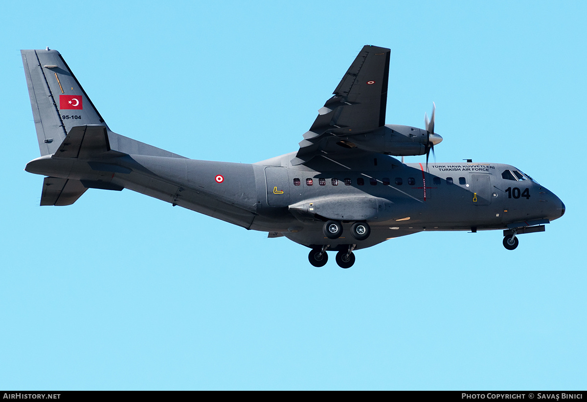 Aircraft Photo of 95-104 | CASA/IPTN CN235M | Turkey - Air Force | AirHistory.net #786589