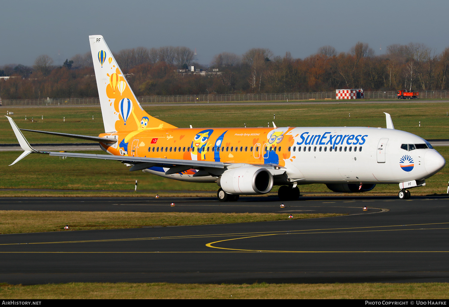 Aircraft Photo of TC-SPF | Boeing 737-8K5 | SunExpress | AirHistory.net #786599