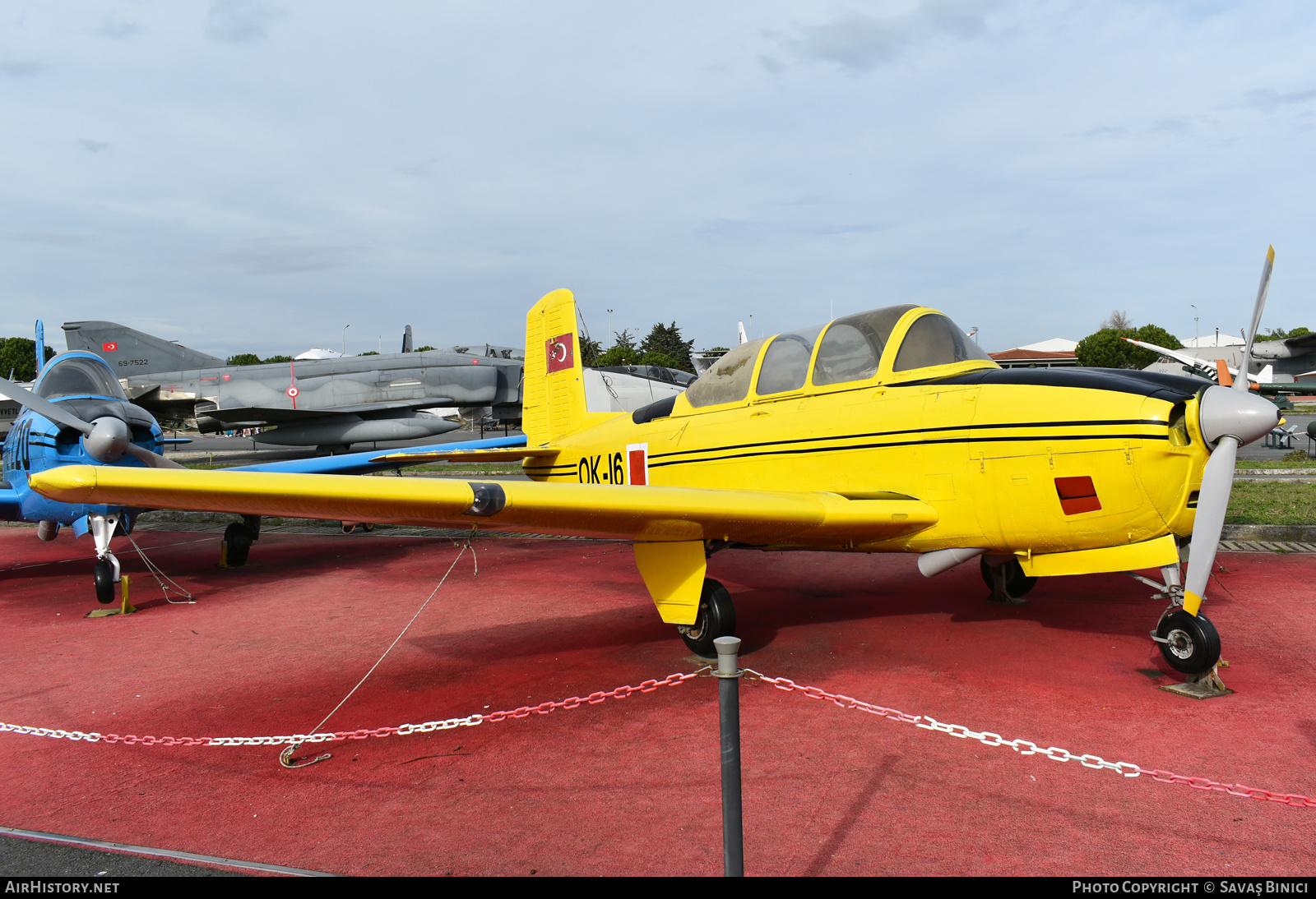 Aircraft Photo of 54-5216 | Beech T-34A Mentor | Turkey - Air Force | AirHistory.net #786616