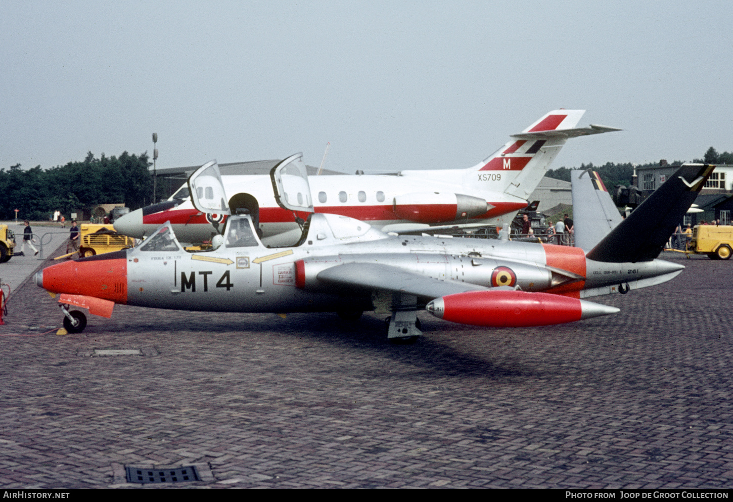 Aircraft Photo of MT 4 | Fouga CM-170R Magister | Belgium - Air Force | AirHistory.net #786624