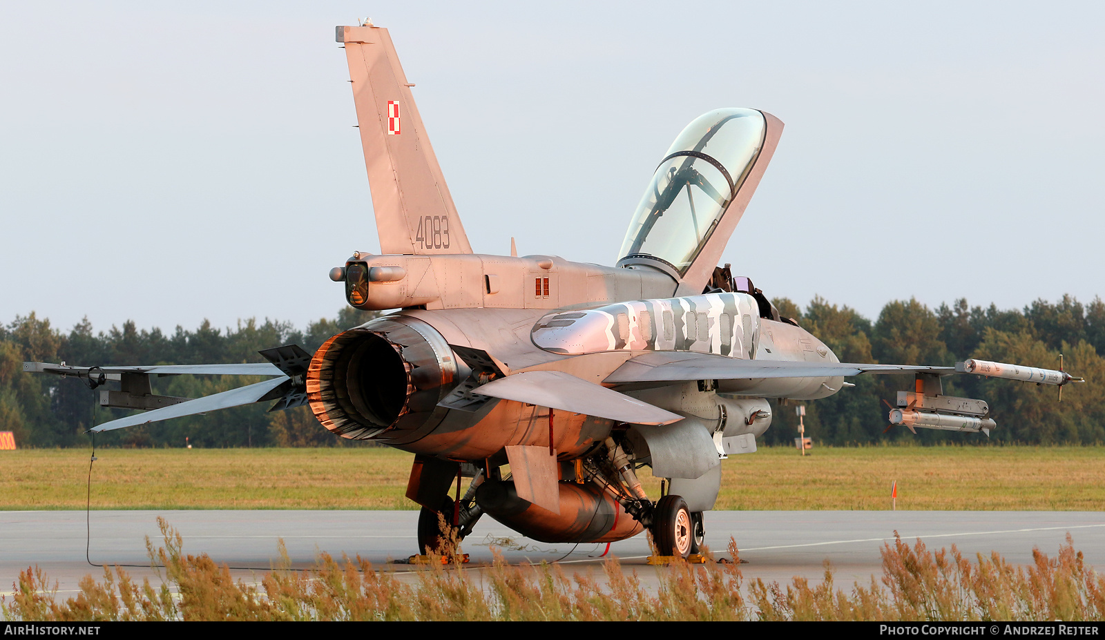 Aircraft Photo of 4083 | Lockheed Martin F-16D Fighting Falcon | Poland - Air Force | AirHistory.net #786665
