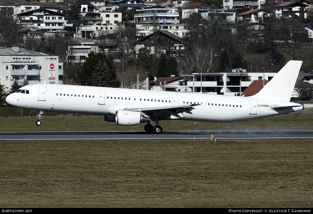 Aircraft Photo of G-POWN | Airbus A321-211 | AirHistory.net #786674