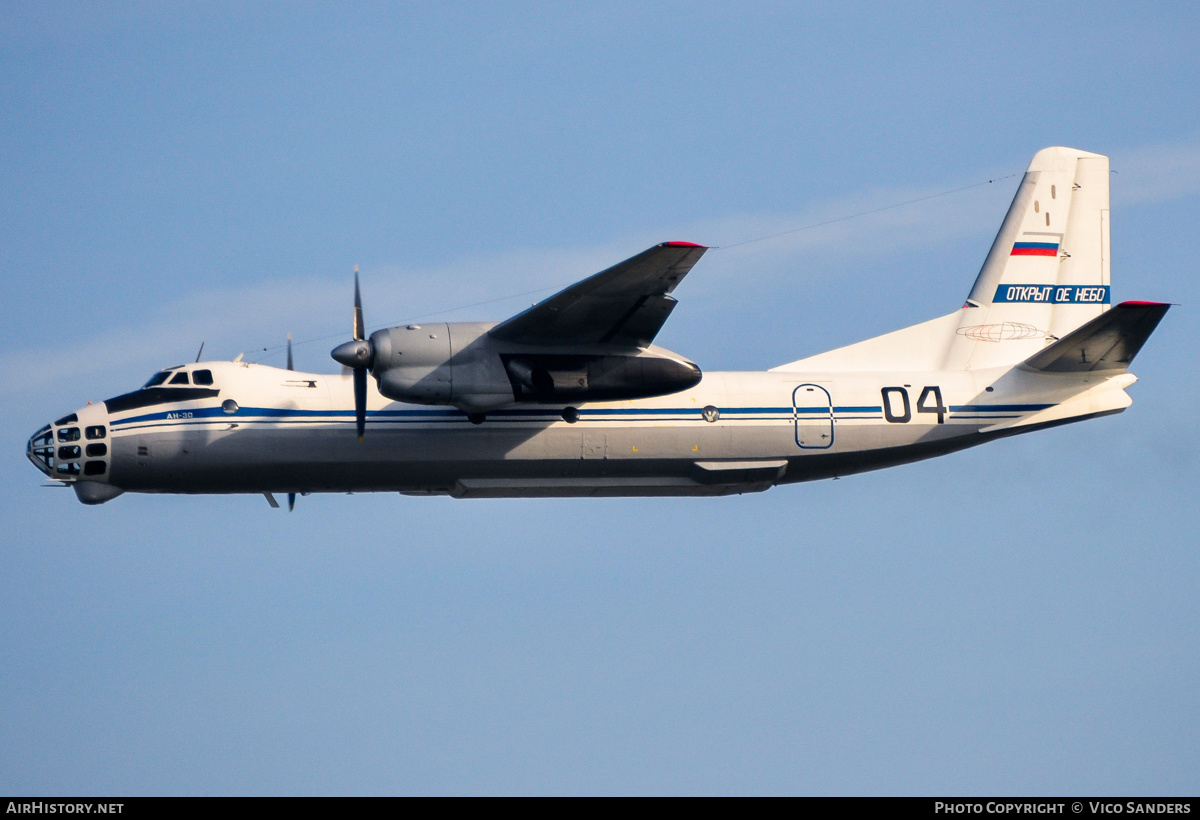 Aircraft Photo of 04 black | Antonov An-30 | Russia - Air Force | AirHistory.net #786679