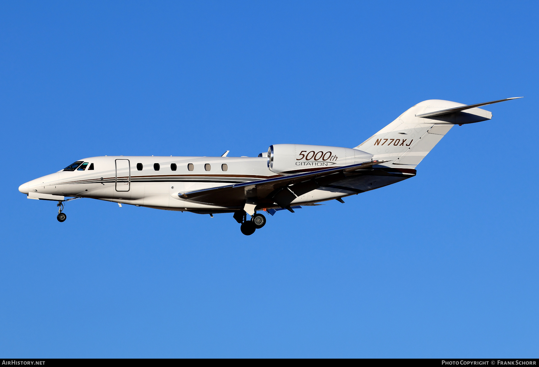 Aircraft Photo of N770XJ | Cessna 750 Citation X | AirHistory.net #786685