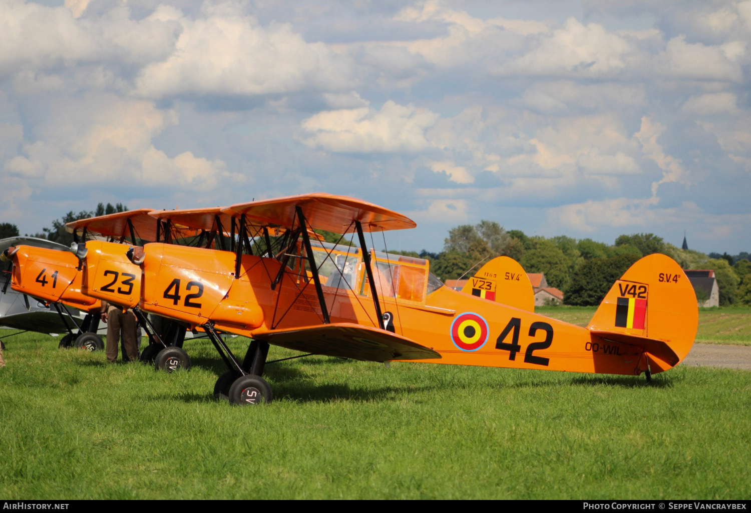 Aircraft Photo of OO-WIL / V42 | Stampe-Vertongen SV-4B | Belgium - Air Force | AirHistory.net #786694