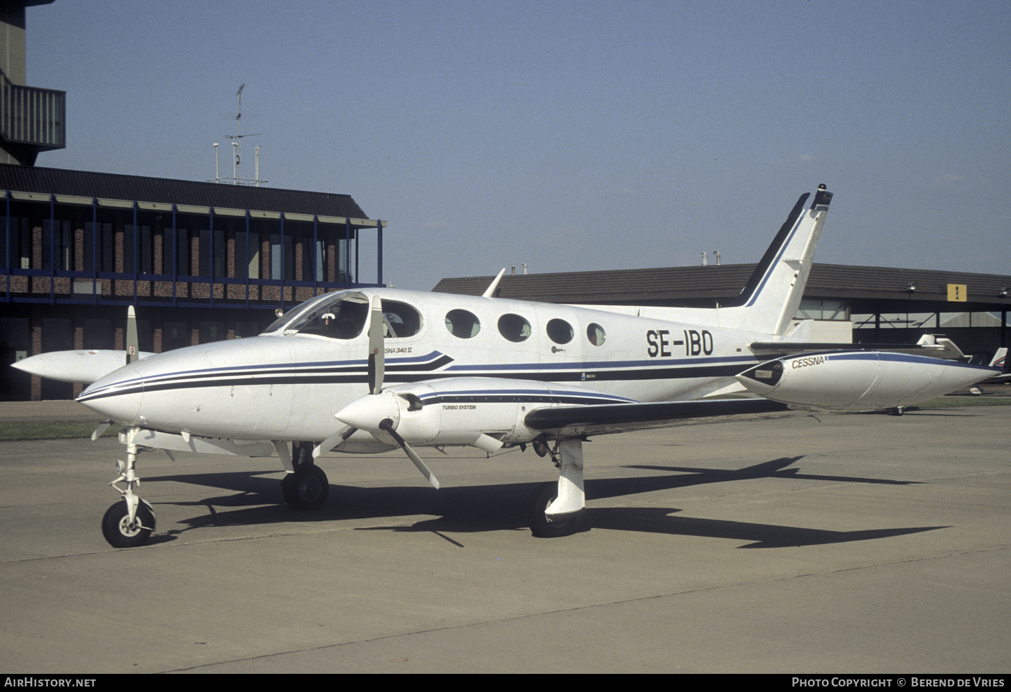 Aircraft Photo of SE-IBO | Cessna 340 II | AirHistory.net #786704