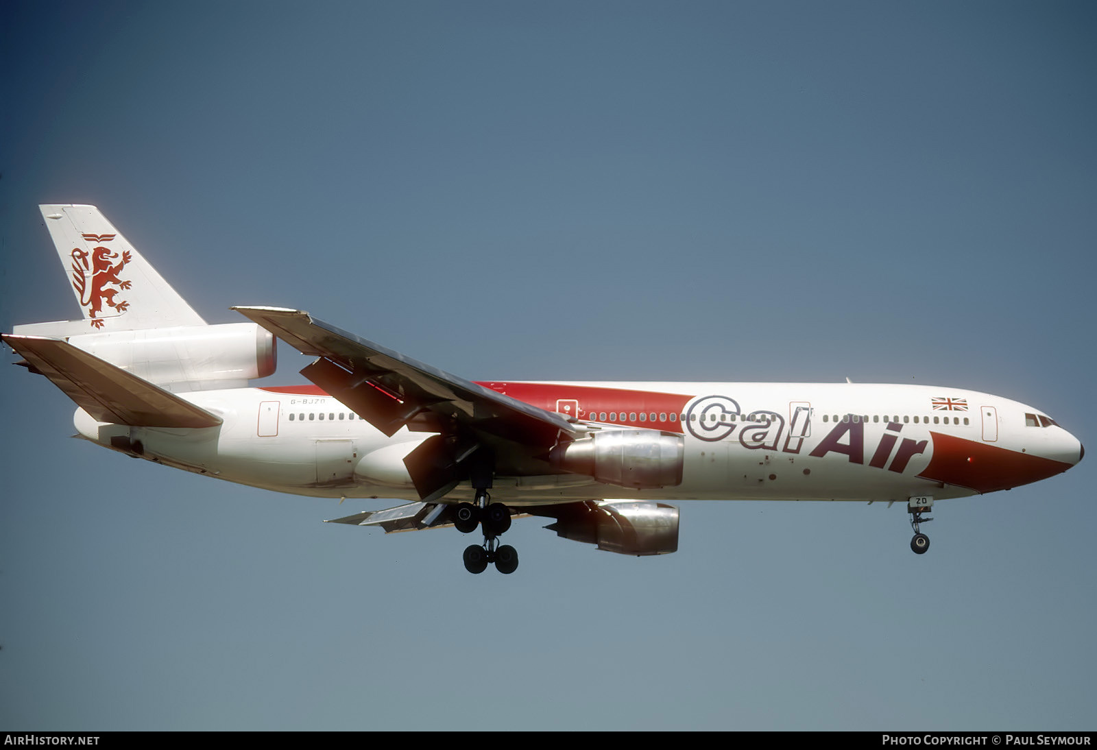 Aircraft Photo of G-BJZD | McDonnell Douglas DC-10-10 | Cal Air International | AirHistory.net #786706