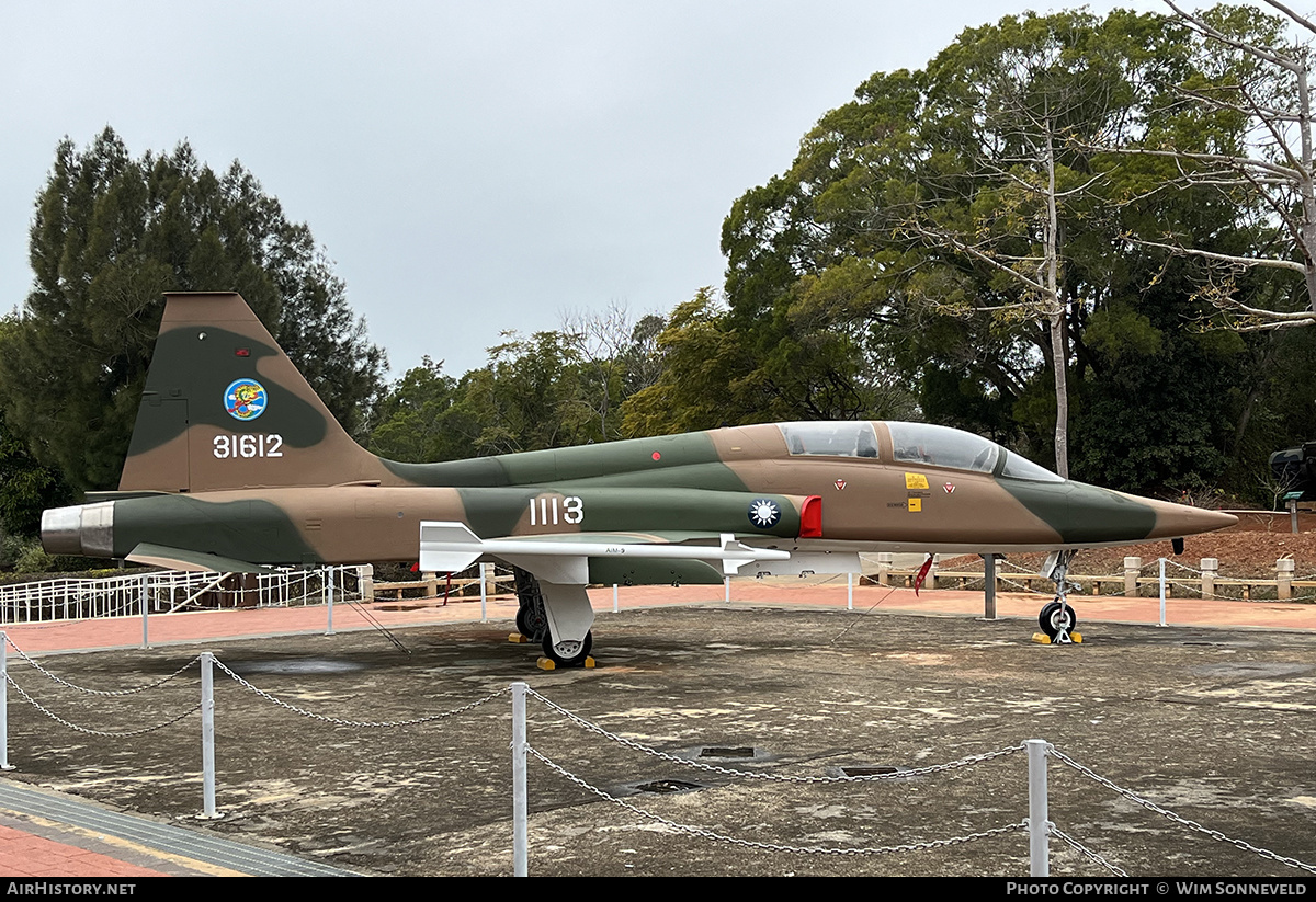 Aircraft Photo of 1113 / 31612 | Northrop F-5B Freedom Fighter | Taiwan - Air Force | AirHistory.net #786711