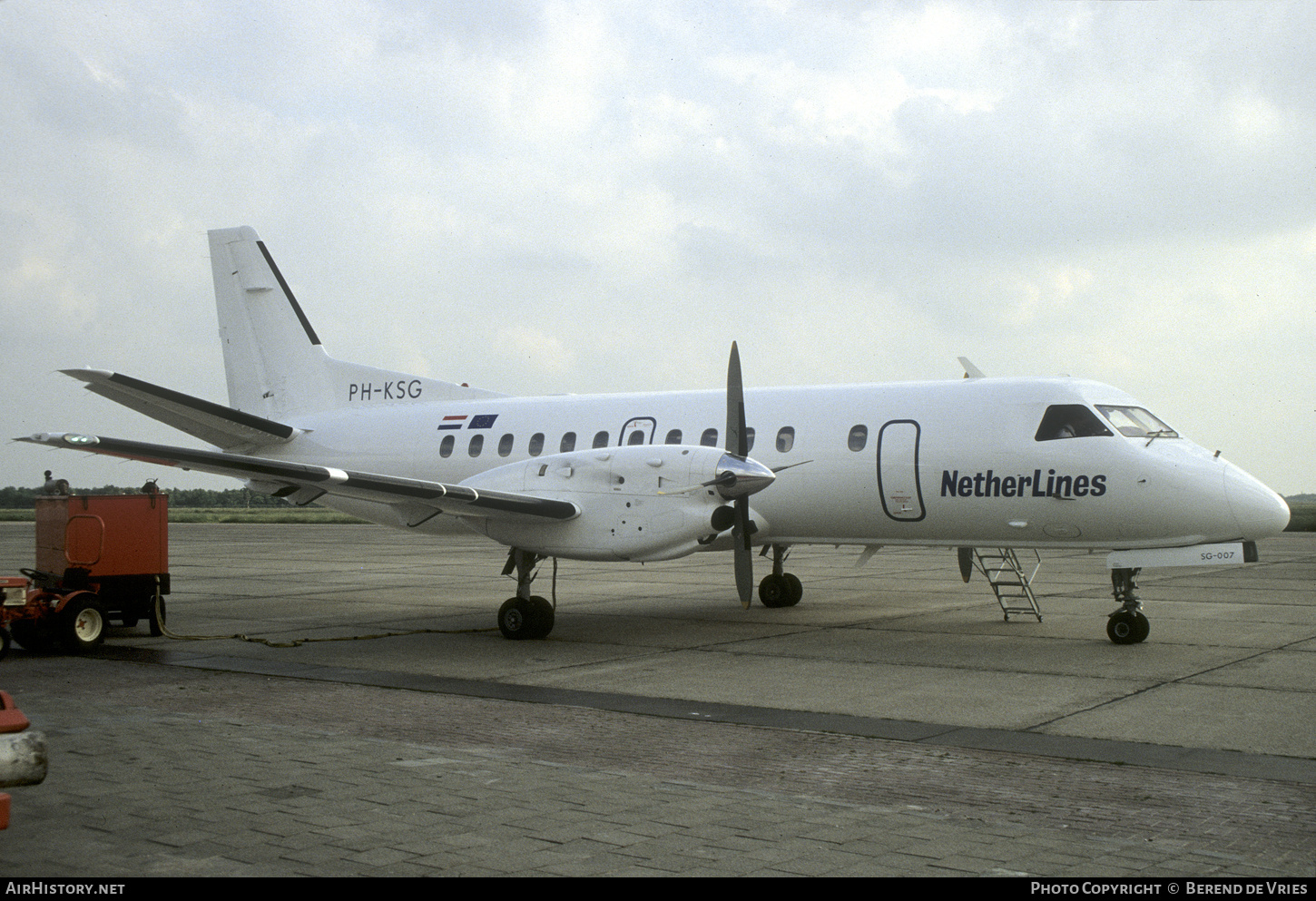Aircraft Photo of PH-KSG | Saab 340B | Netherlines | AirHistory.net #786739