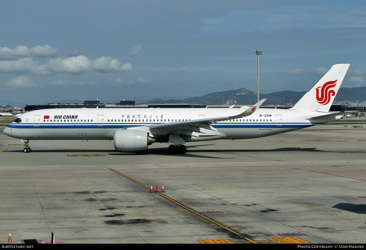 Aircraft Photo of B-321M | Airbus A350-941 | Air China | AirHistory.net #786746