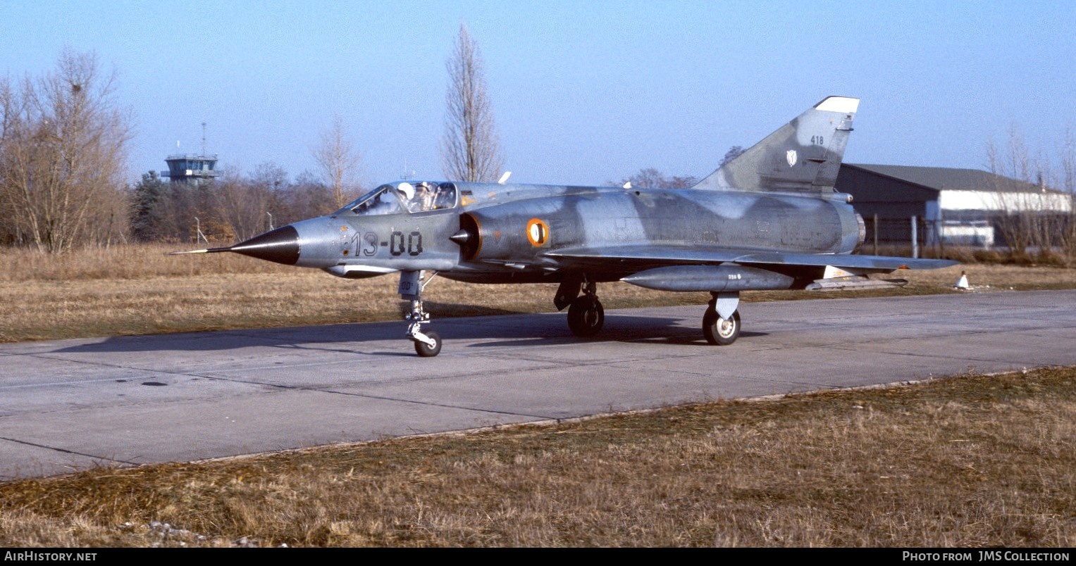 Aircraft Photo of 418 | Dassault Mirage IIIE | France - Air Force | AirHistory.net #786769