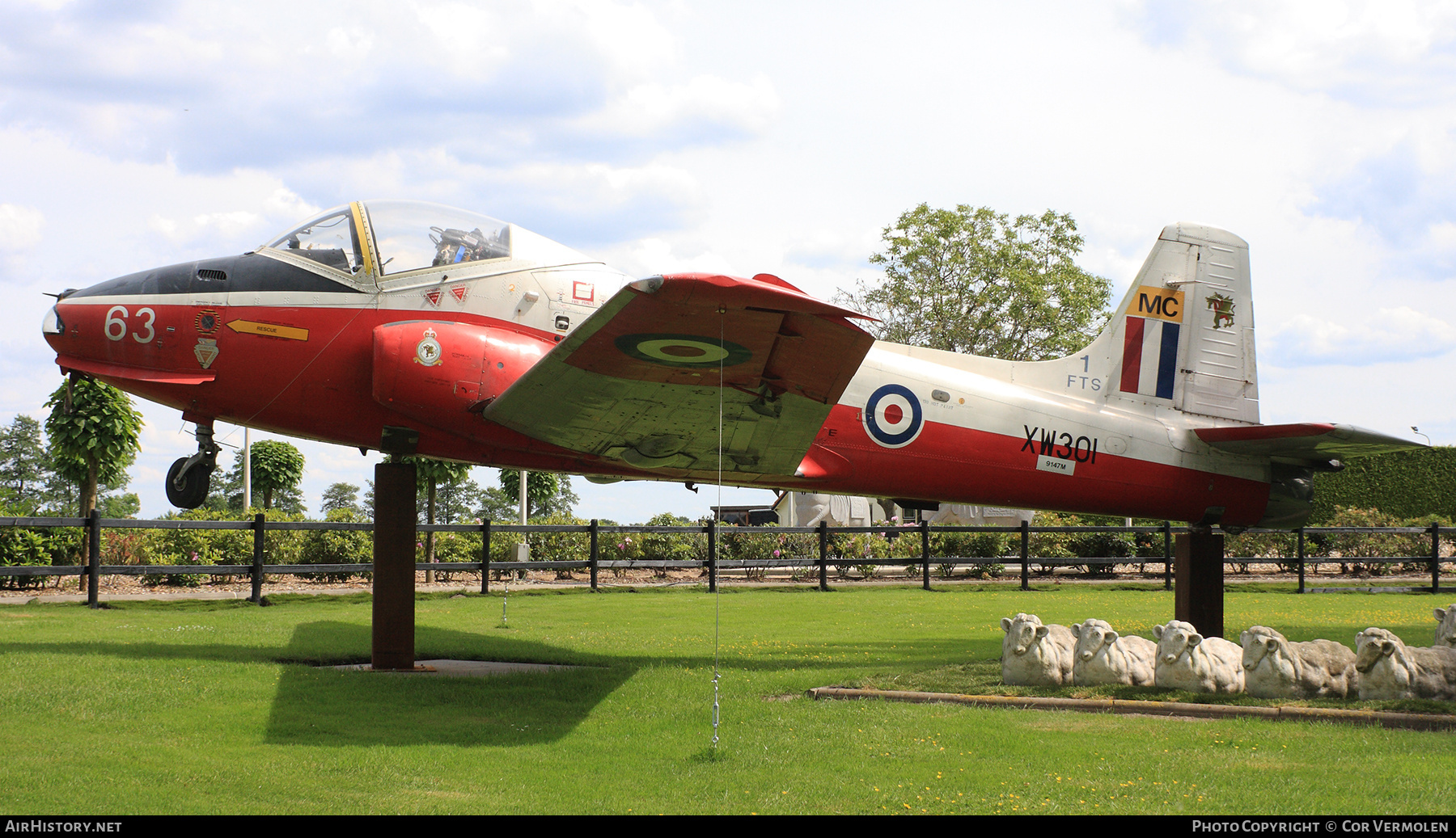 Aircraft Photo of XW301 / 9147M | BAC 84 Jet Provost T5A | UK - Air Force | AirHistory.net #786772