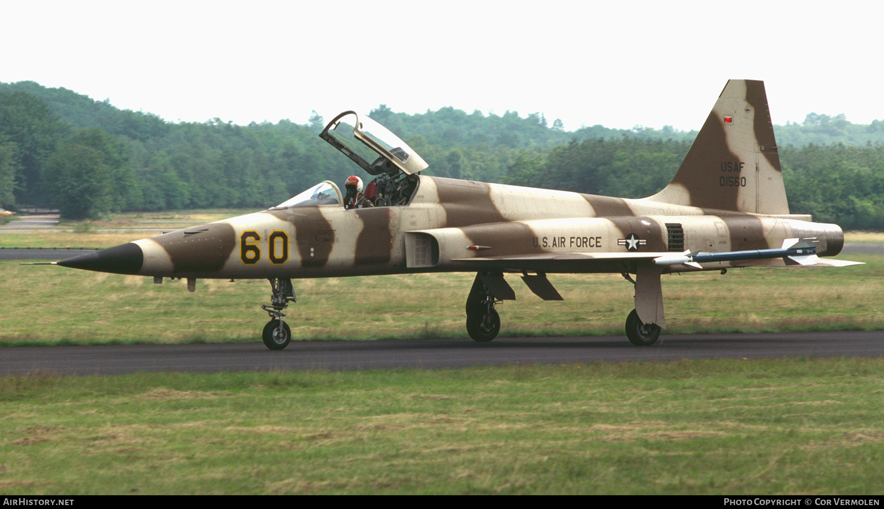 Aircraft Photo of 74-1560 / 01560 | Northrop F-5E Tiger II | USA - Air Force | AirHistory.net #786781