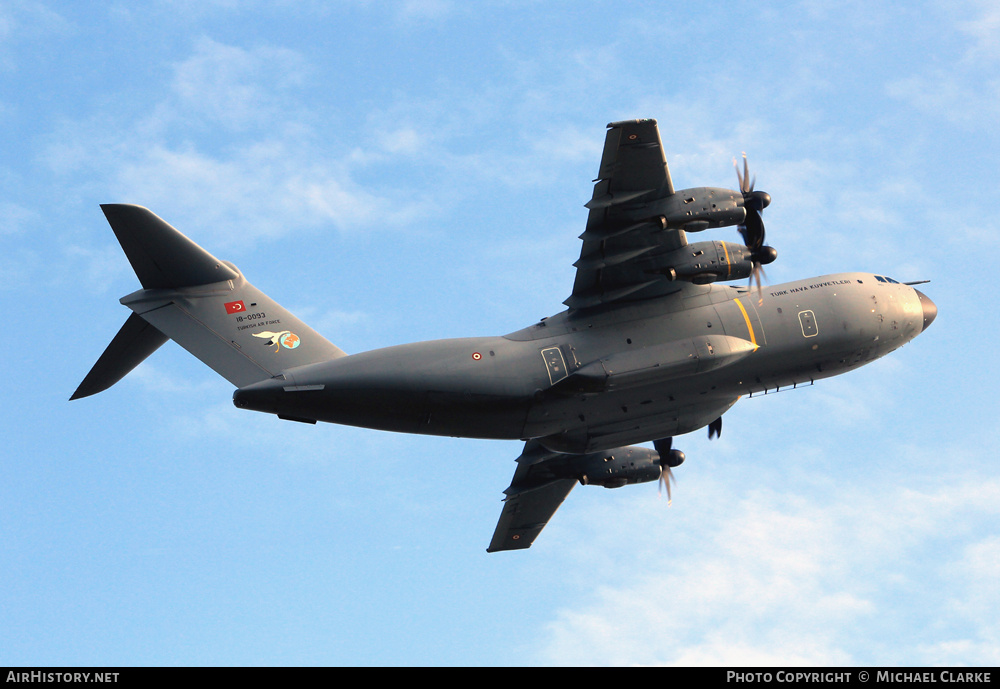 Aircraft Photo of 18-0093 | Airbus A400M Atlas | Turkey - Air Force | AirHistory.net #786788
