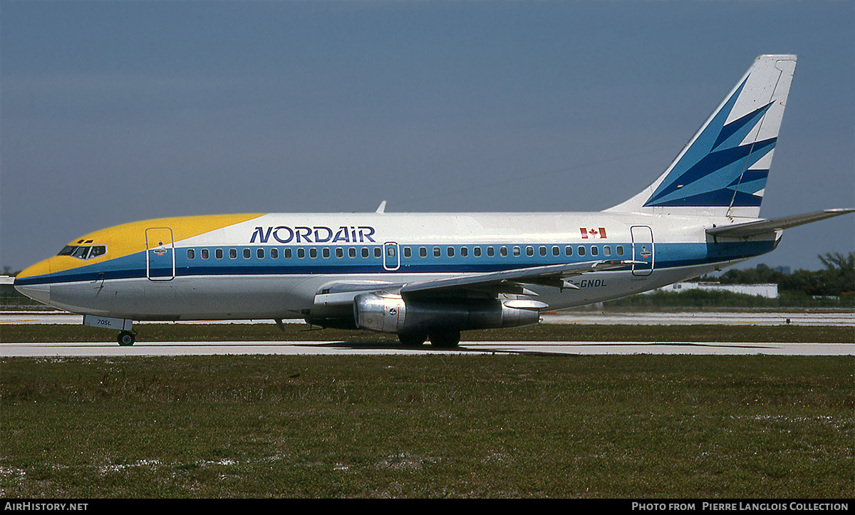 Aircraft Photo of C-GNDL | Boeing 737-242/Adv | Nordair | AirHistory.net #786810