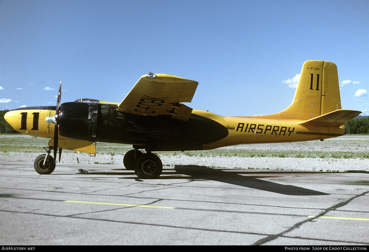 Aircraft Photo of C-FCBK | Douglas B-26/AT Invader | Air Spray | AirHistory.net #786811