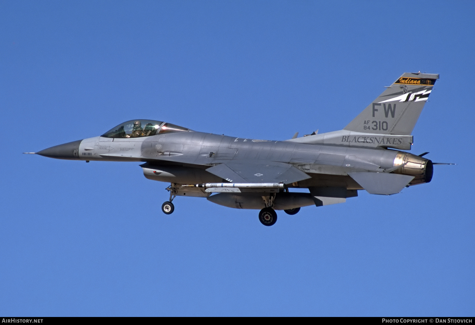 Aircraft Photo of 84-1310 / AF84-310 | General Dynamics F-16C Fighting Falcon | USA - Air Force | AirHistory.net #786873