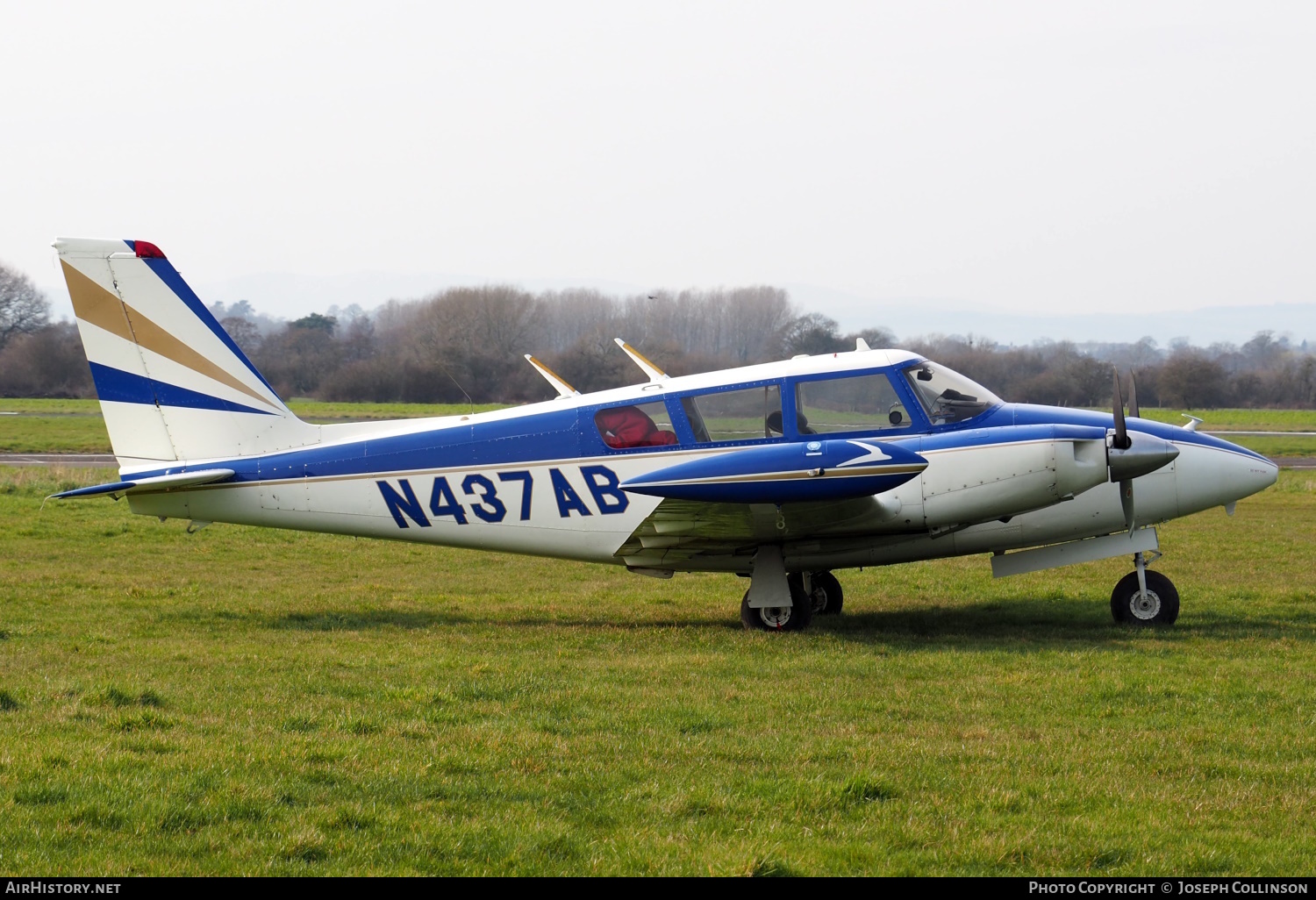 Aircraft Photo of N437AB | Piper PA-30-160 Twin Comanche B | AirHistory.net #786881