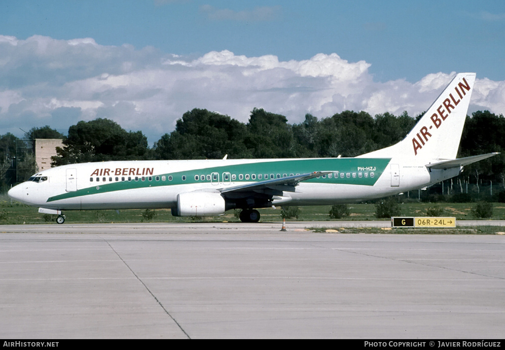 Aircraft Photo of PH-HZJ | Boeing 737-8K2 | Air Berlin | AirHistory.net #786930