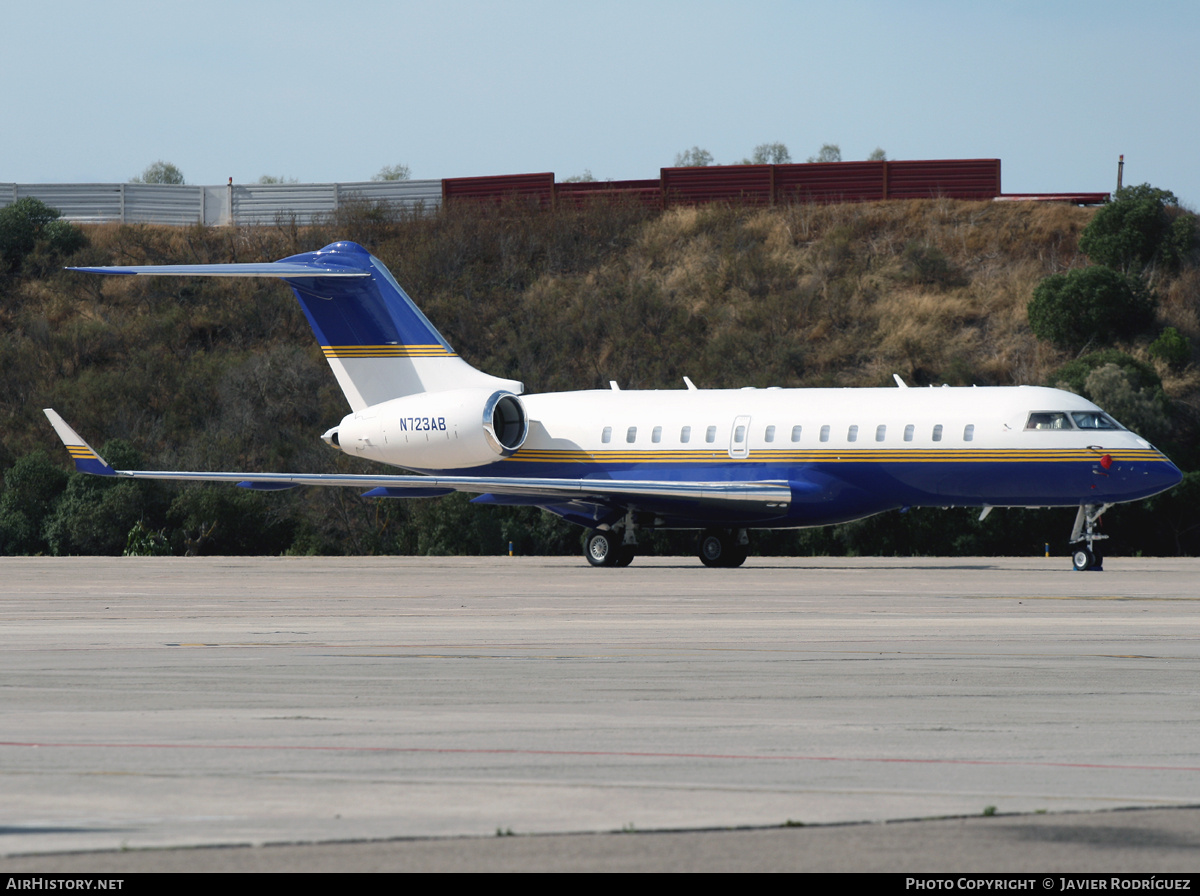 Aircraft Photo of N723AB | Bombardier Global 5000 (BD-700-1A11) | AirHistory.net #786937