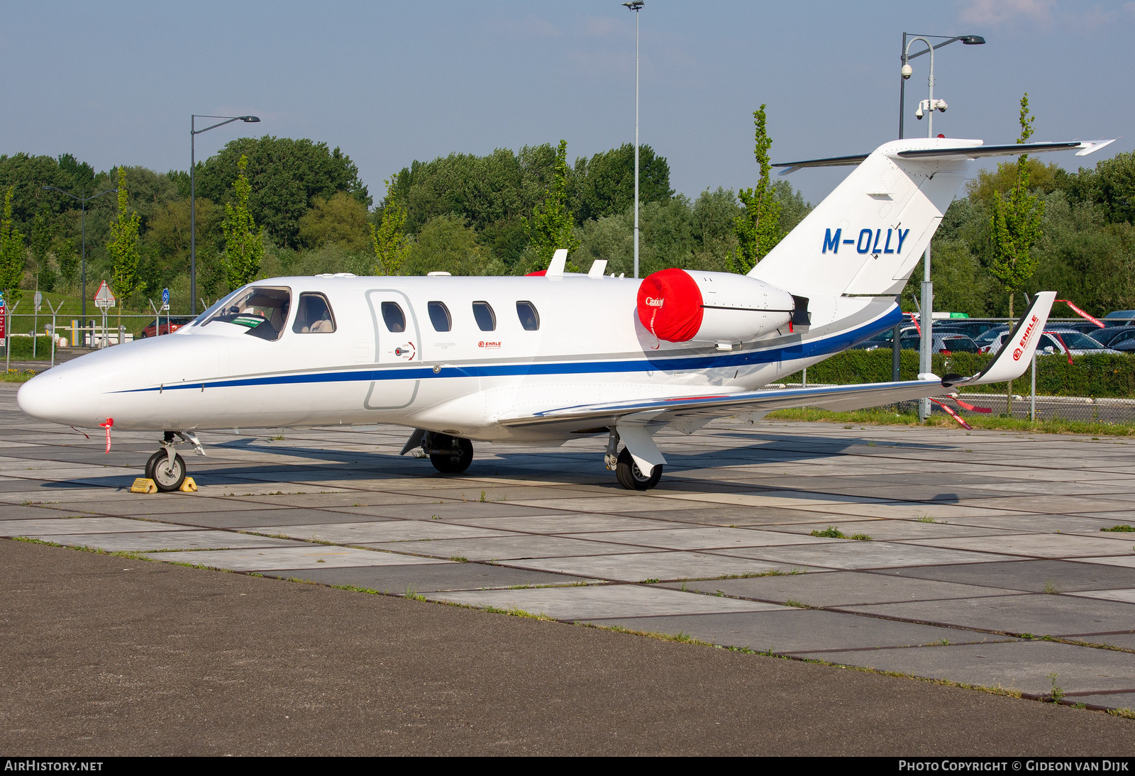Aircraft Photo of M-OLLY | Cessna 525 CitationJet CJ1 | Ehrle | AirHistory.net #786946