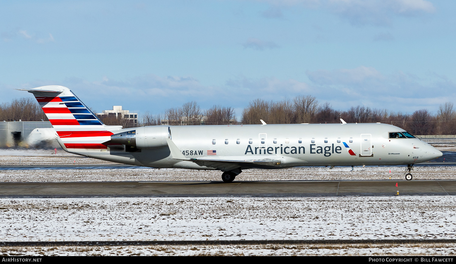 Aircraft Photo of N458AW | Bombardier CRJ-200LR (CL-600-2B19) | American Eagle | AirHistory.net #786949