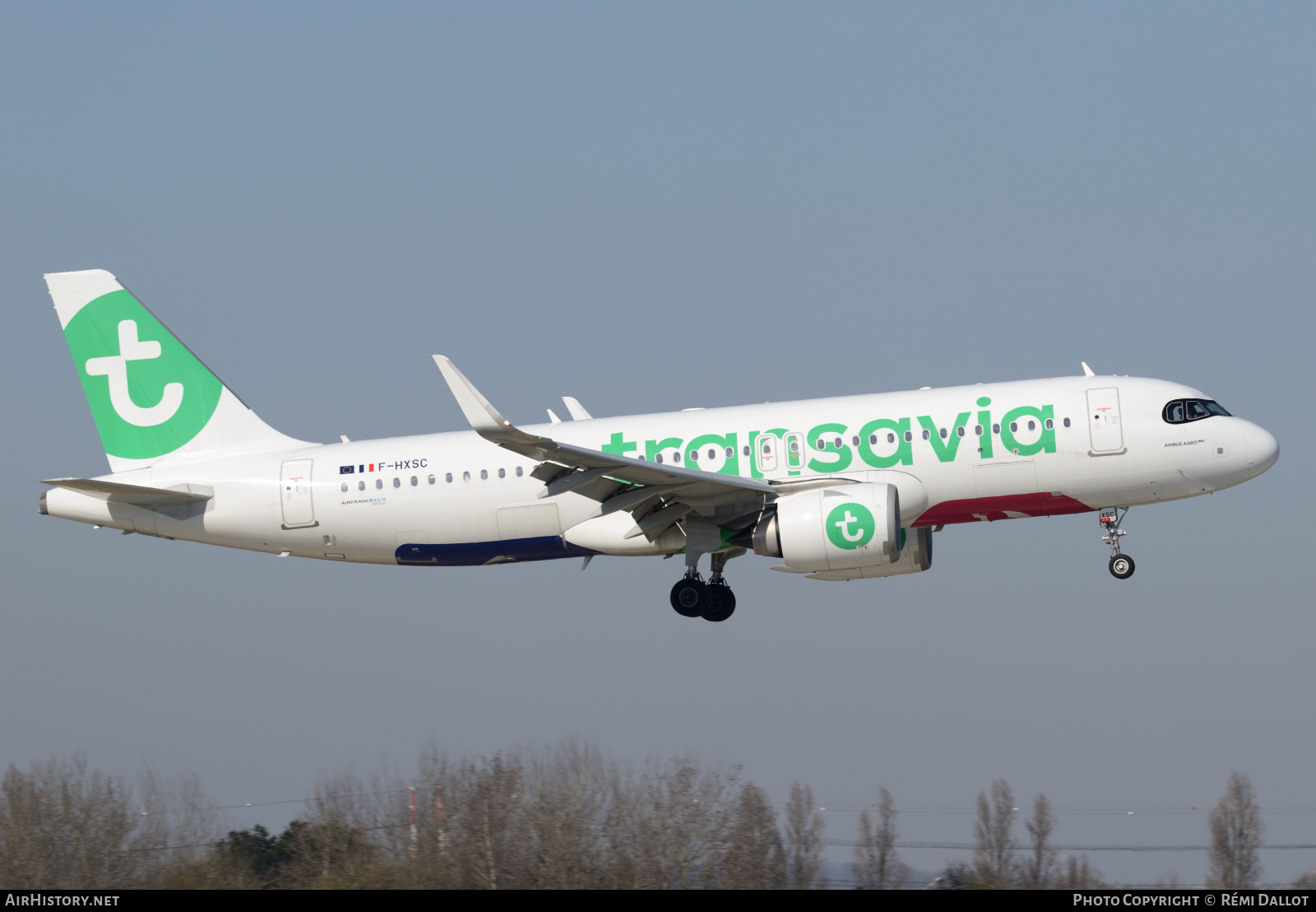 Aircraft Photo of F-HXSC | Airbus A320-252N | Transavia | AirHistory.net #786970