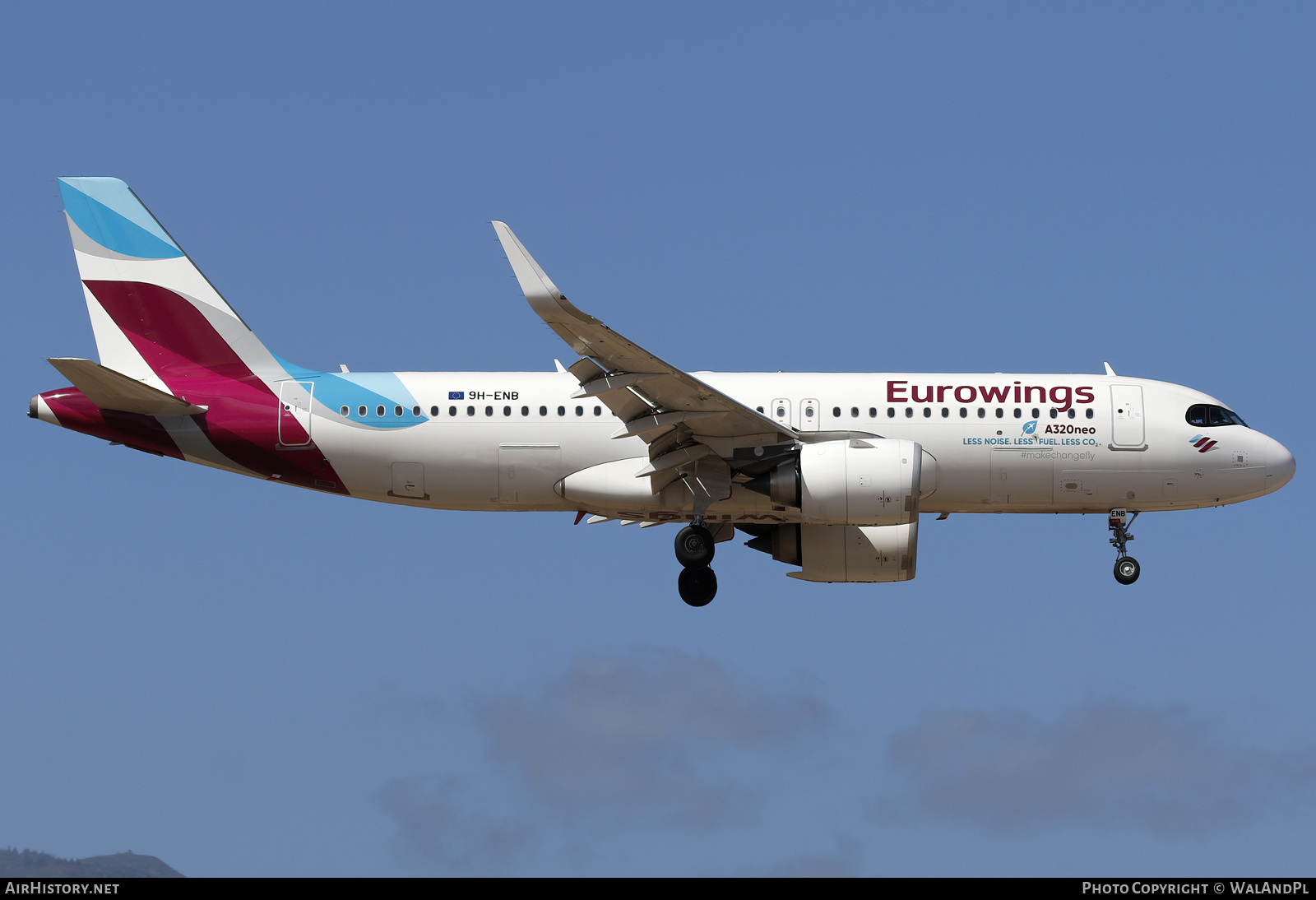 Aircraft Photo of 9H-ENB | Airbus A320-251N | Eurowings | AirHistory.net #786971