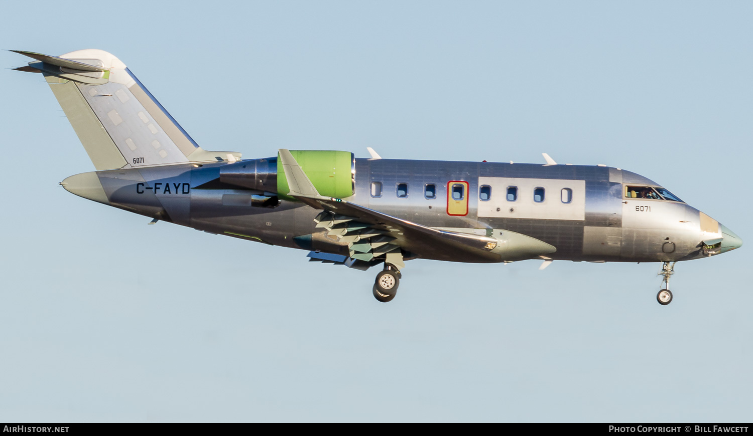 Aircraft Photo of C-FAYD | Bombardier Challenger 650 (CL-600-2B16) | AirHistory.net #786980