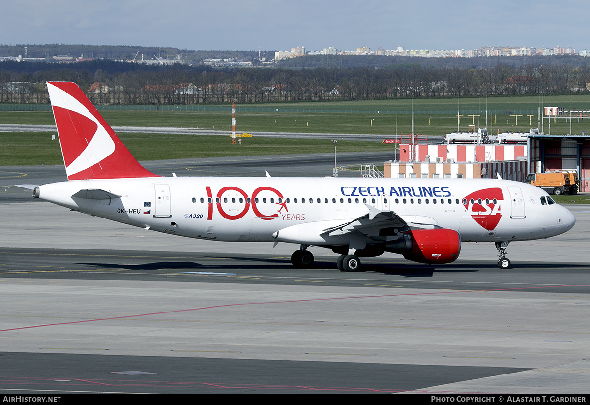 Aircraft Photo of OK-HEU | Airbus A320-214 | ČSA - Czech Airlines | AirHistory.net #786986