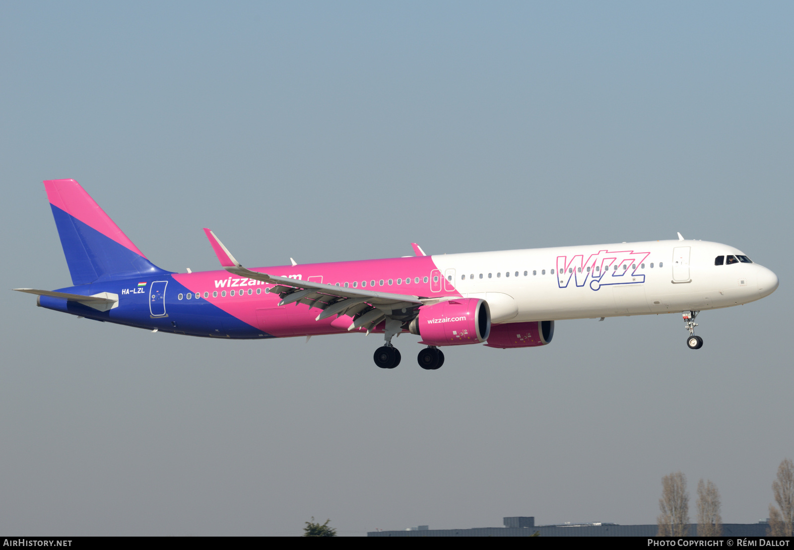 Aircraft Photo of HA-LZL | Airbus A321-271NX | Wizz Air | AirHistory.net #786990