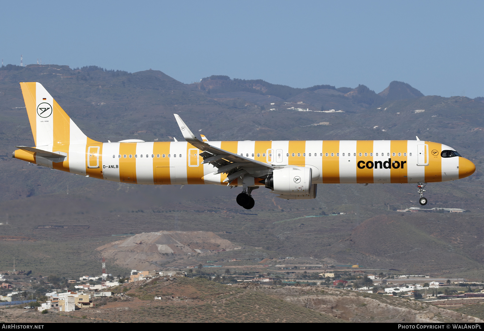 Aircraft Photo of D-ANLB | Airbus A321-271NX | Condor Flugdienst | AirHistory.net #786993