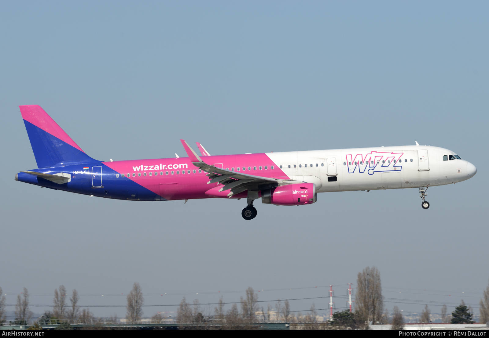 Aircraft Photo of HA-LXJ | Airbus A321-231 | Wizz Air | AirHistory.net #787003
