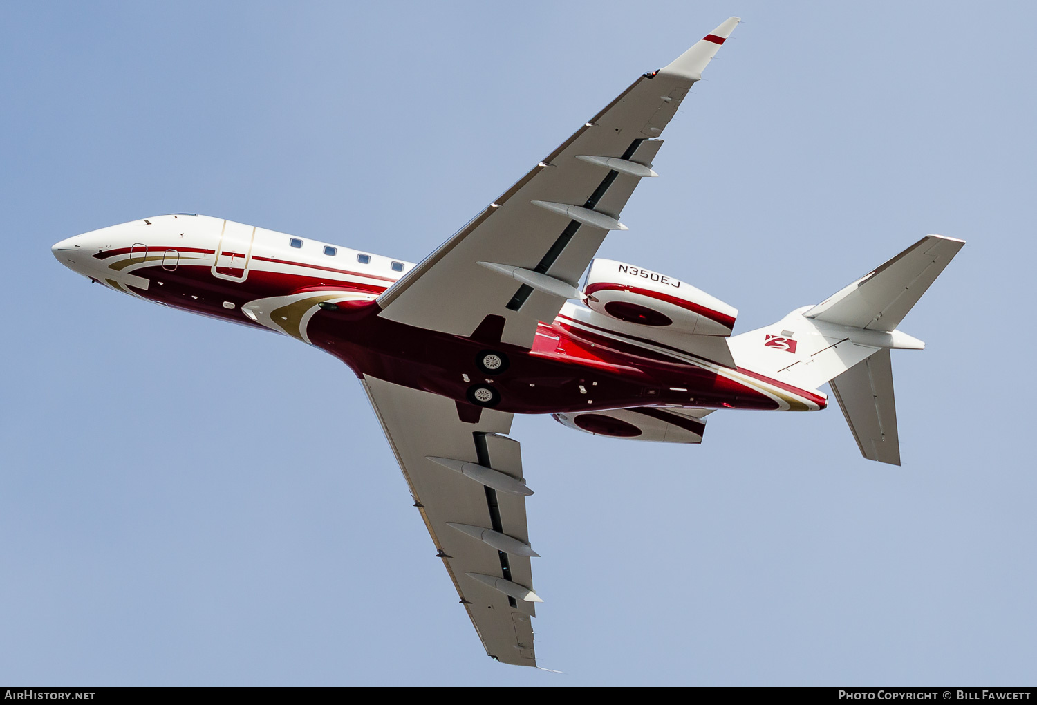 Aircraft Photo of N350EJ | Bombardier Challenger 350 (BD-100-1A10) | AirHistory.net #787012