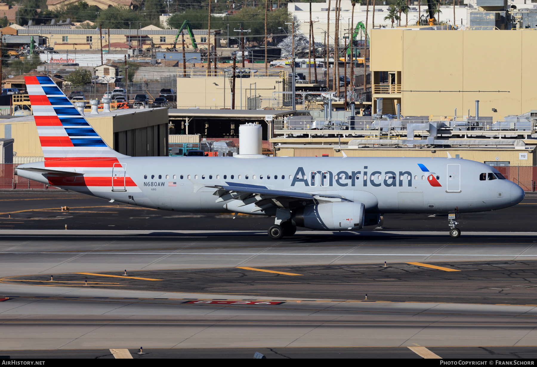 Aircraft Photo of N680AW | Airbus A320-232 | American Airlines | AirHistory.net #787022